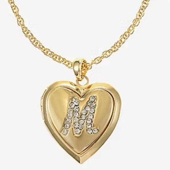 2 Piece Monet Heart Pendant Necklace & Earrings - Picture 4 of 5